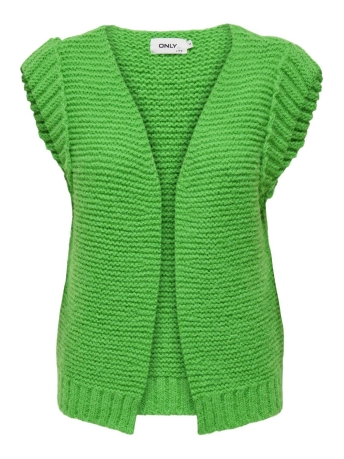 Only Vest ONLALA LIFE SL OPEN VEST EX KNT 15310570 Island Green