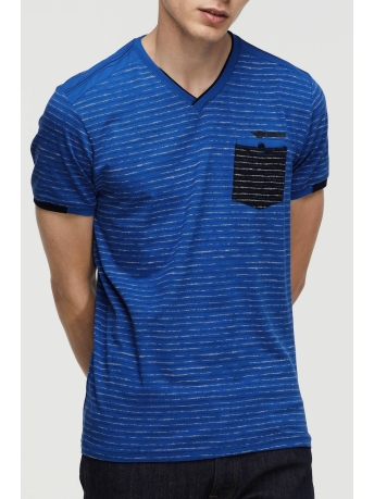Gabbiano T-shirt T SHIRT MET STREPEN 152598 302 Blue