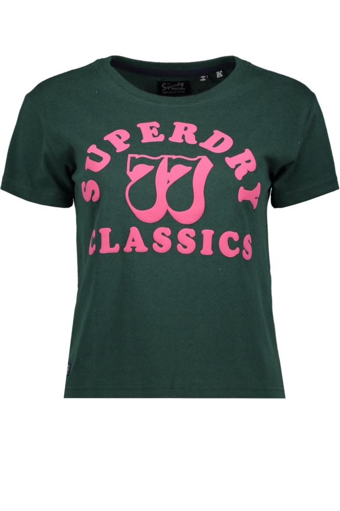 ARCHIVE NEON GRAPHIC T SHIRT W1011236A BENGREEN MARL
