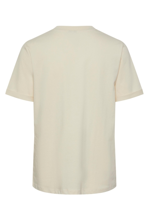 Pieces ecru dames t-shirt