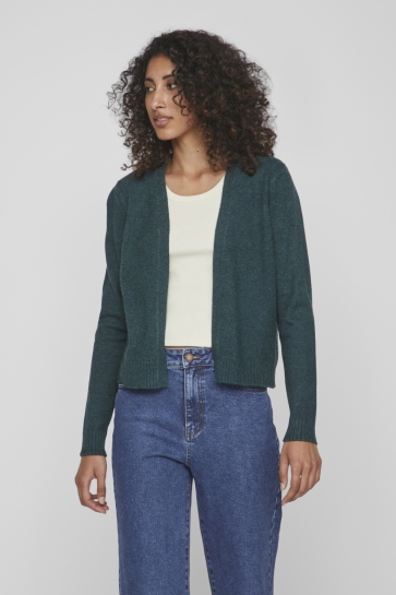 Vila Vest VIRIL SHORT L/S KNIT CARDIGAN-NOOS 14060800 PONDEROSA PINE