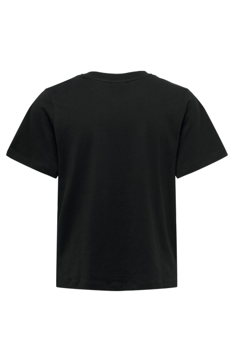 Jacqueline de Yong zwarte dames t-shirt | Achteraanzicht