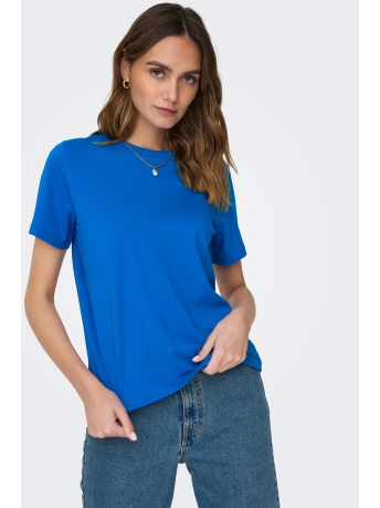 Jacqueline de Yong T-shirt JDYPISA S/S T-SHIRT JRS NOOS 15292431 Directoire Blue