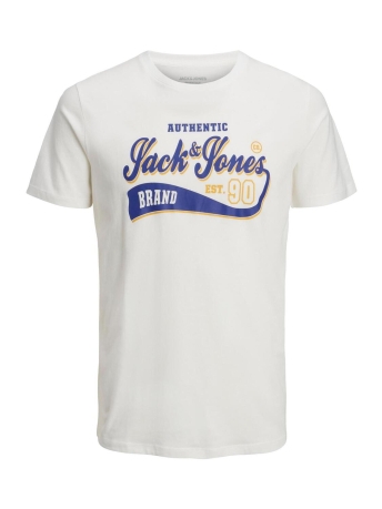 Jack & Jones T-shirt JJELOGO TEE SS O-NECK 2 COL AW23 SN 12233594 White