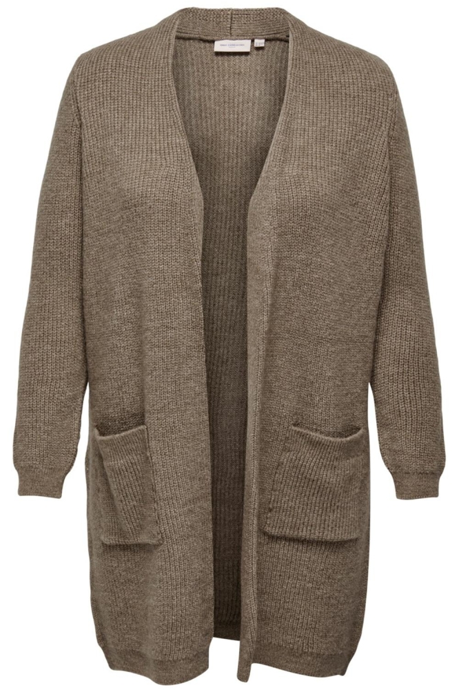 CARJADE LS CARDIGAN KNT NOOS 15283124 Caribou Melange
