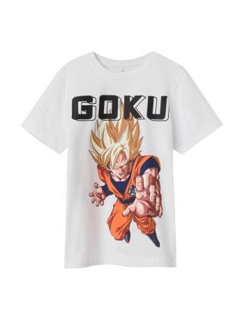 Name It T-shirt NKMJAVIS DRAGONBALL SS TOP NOOS VDE 13219261 BRIGHT WHITE Bright White