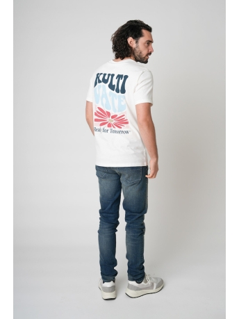 Kultivate T-shirt TS FLOWER 2301030201 123 BLANC DE BLANC