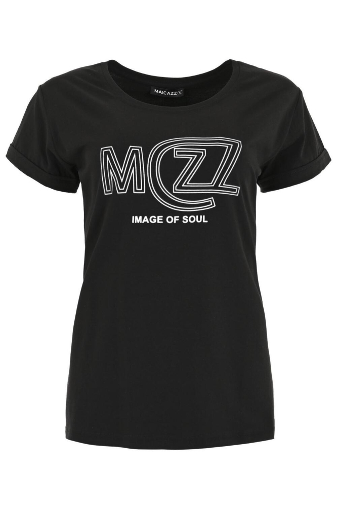GRENA T SHIRT FA23 75 036 BLACK WHITE D1