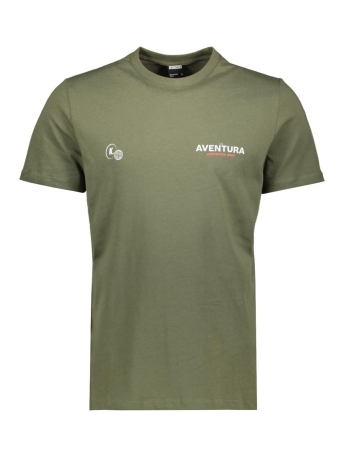 Kultivate T-shirt TS AVENTURA 2301030205 582 IVY GREEN