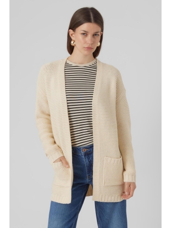 Vero Moda Vest VMNO NAME LS CARDIGAN NOOS 10183605 WHITECAP GRAY