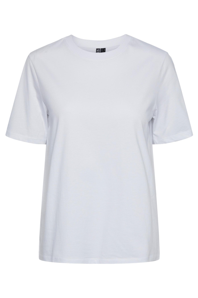 PCRIA SS SOLID TEE NOOS BC 17140802 Bright White