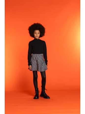 Geisha Girls Trui UNI TOP MOCK NECK 32603K 41 Black