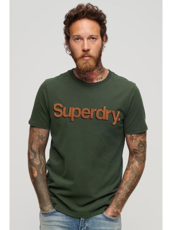 Superdry T-shirt CORE LOGO CLASSIC TSHIRT M1011754A 3K0 ACADEMY DARK GREEN