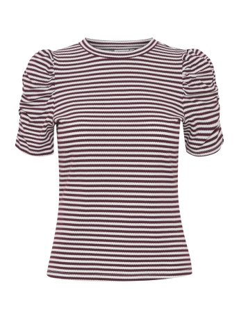Ichi T-shirt IHOSVALDA SS 20119628 191627 PORT ROYALE