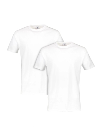 Lerros T-shirt 2 PACK T SHIRTS RONDE HALS 2003014 100