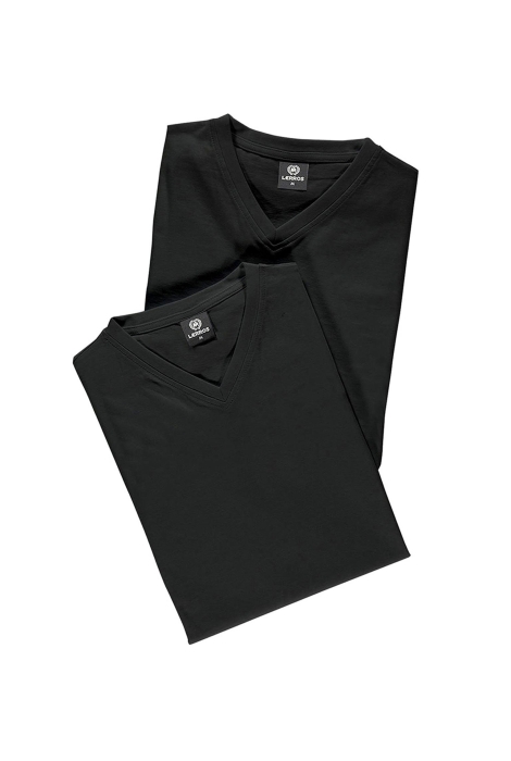 Lerros zwarte heren t-shirt | 