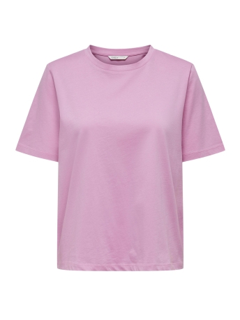 Only T-shirt ONLONLY S/S TEE JRS NOOS 15270390 BEGONIA PINK