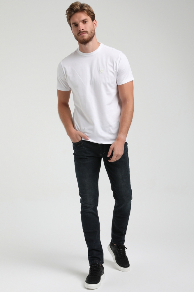 PREMIUM T SHIRT MET STRETCH 152713 101 WHITE