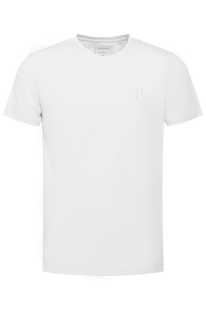 PREMIUM T SHIRT MET STRETCH 152713 101 WHITE