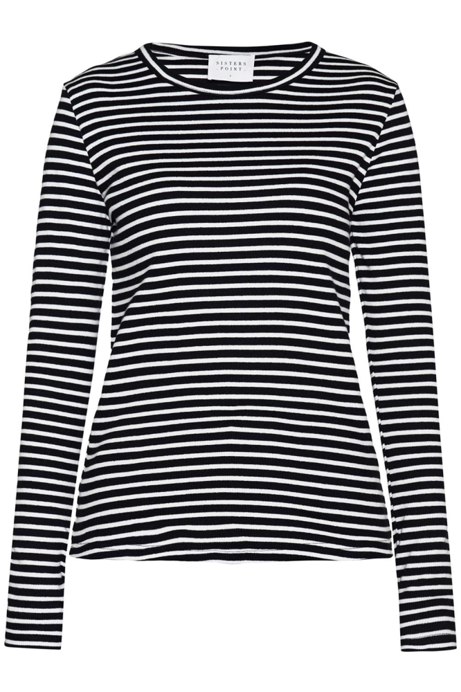 EIKE LS STR 16453 BLACK/CREAM