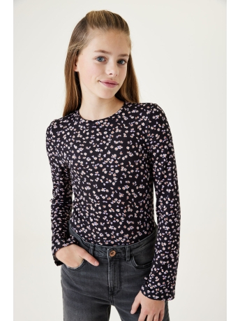 Garcia Kids T-shirt LONG SLEEVE MET PRINT G32408 Off black 1755