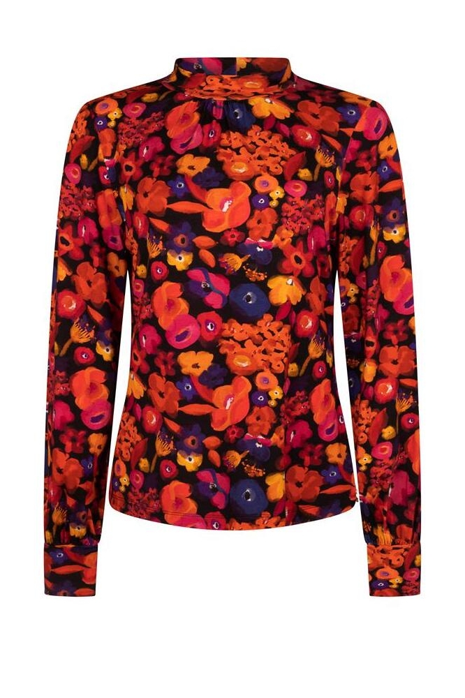 HANNA W23 VAF111 TOP PRINT 000036 MULTI ORANGE
