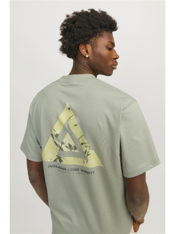 Jack & Jones T-shirt JCOTRIANGLE SUMMER TEE SS CREW NECK 12258622 Desert Sage