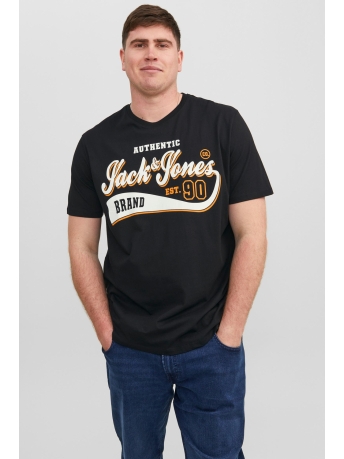 Jack & Jones T-shirt JJELOGO TEE SS O-NECK 2 COL 23/24 P 12243611 Black