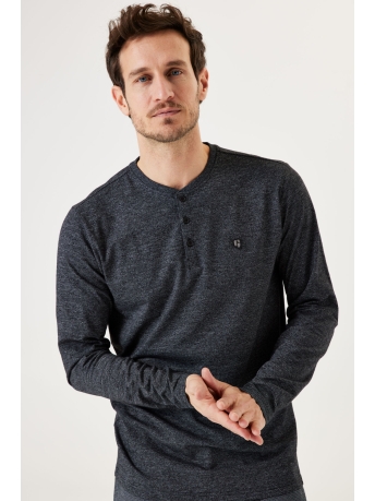 Garcia T-shirt LONGSLEEVE K31210 60 BLACK