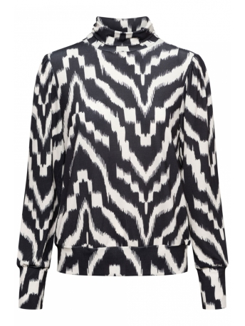 AndCo Woman Blouse LILIAN BIG IKAT BL267 Black
