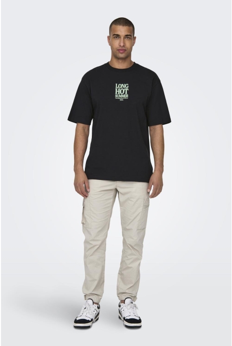 Only & Sons onskenny rlx text ss tee