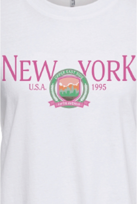 Only onlgoldie life reg s/s nyc box top