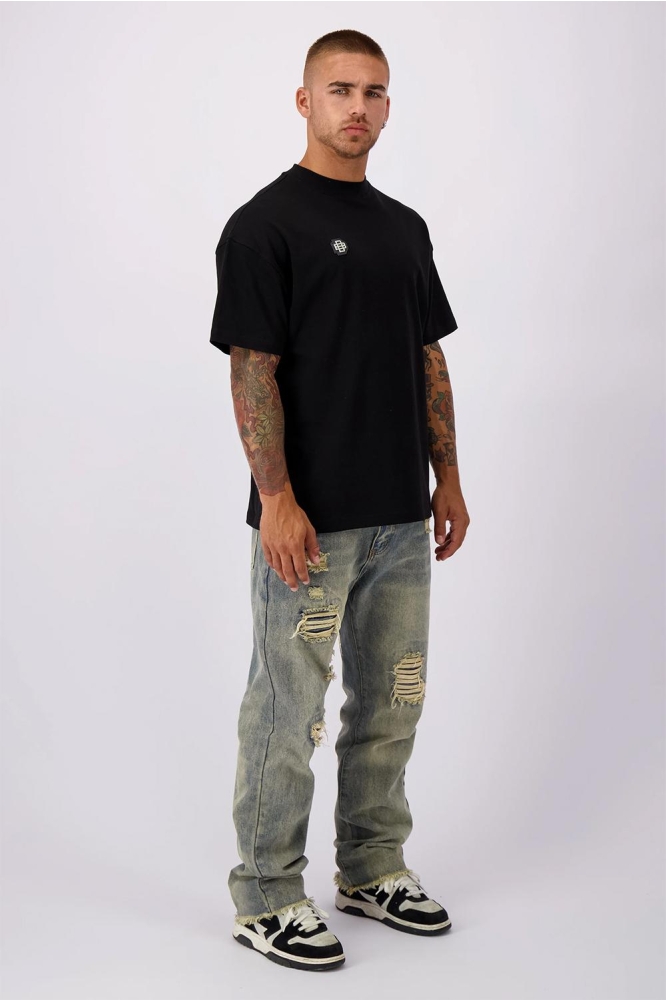 MONOGRAM TEE MENFW23 3 15 BLACK