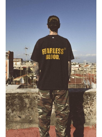 Fearless Blood T-shirt TEE 02 FB23AMN30003 DEEP BLACK