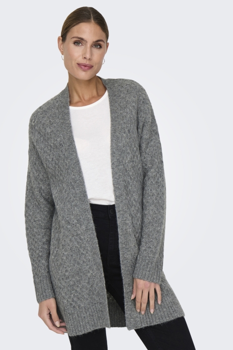 Jacqueline de Yong grijze dames vest | 