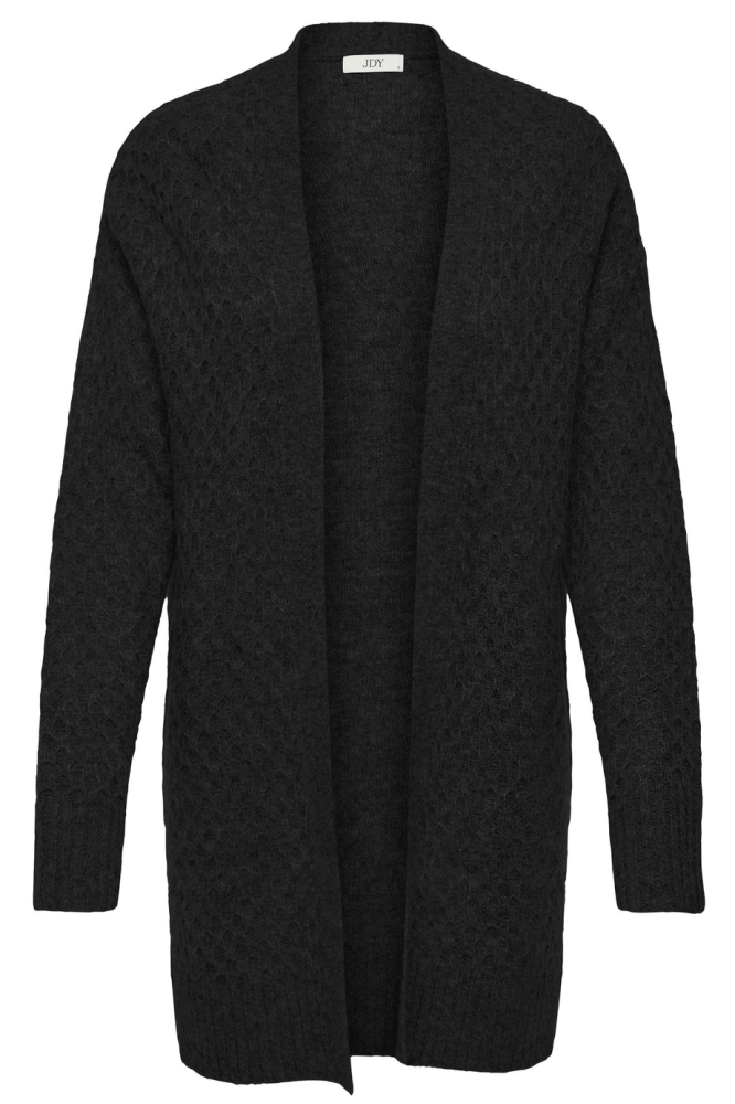 Jacqueline de Yong zwarte dames vest | Vooraanzicht