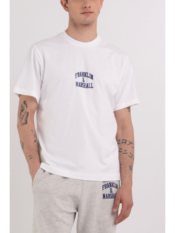 Franklin & Marshall T-shirt JERSEY T SHIRT WITH ARCH LETTER PRINT JM3009 000 1009P01 011