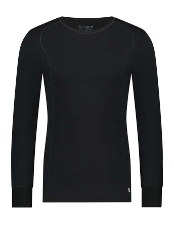 RJ Bodywear T-shirt MAYRHOFEN THERMAL Black