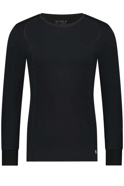 RJ Bodywear zwarte heren t-shirt | Vooraanzicht