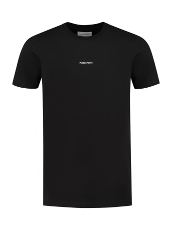 Pure Path T-shirt LOGO T SHIRT 10111 02 Black