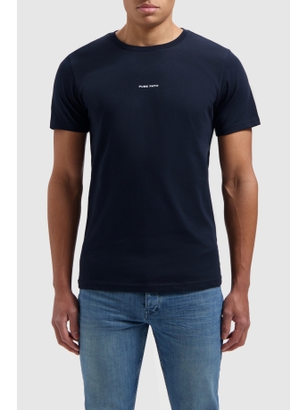 Pure Path T-shirt LOGO T SHIRT 10111 07 Navy