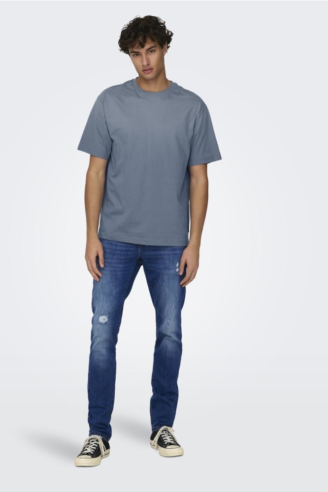 ONSFRED LIFE RLX SS TEE NOOS 22022532 Flint Stone