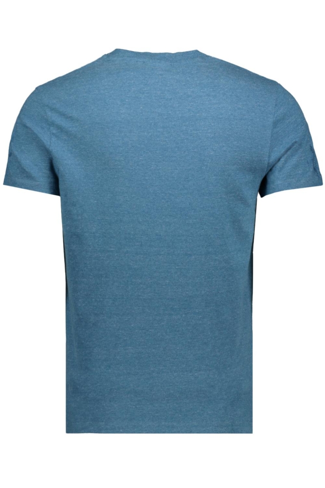 ESSENTIAL LOGO EMB TEE M1011245A ALASKAN BLUE MARL