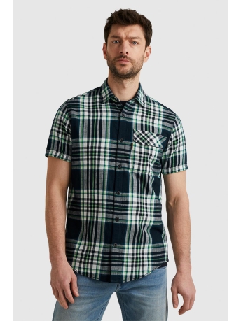 PME legend Overhemd SHORT SLEEVE CHECK SHIRT PSIS2304205 5281