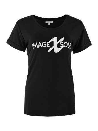 Maicazz T-shirt YSSA T SHIRT SP24 75 029 BLACK OFF WHITE