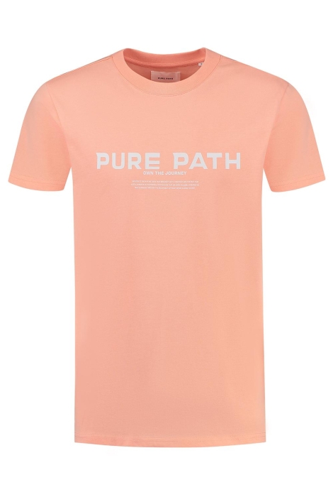 Pure Path 24010112 tshirt with frontprint