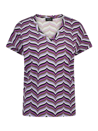 Lady Day T-shirt ROMEE T SHIRT L24 396 1648 WAVE PRINT