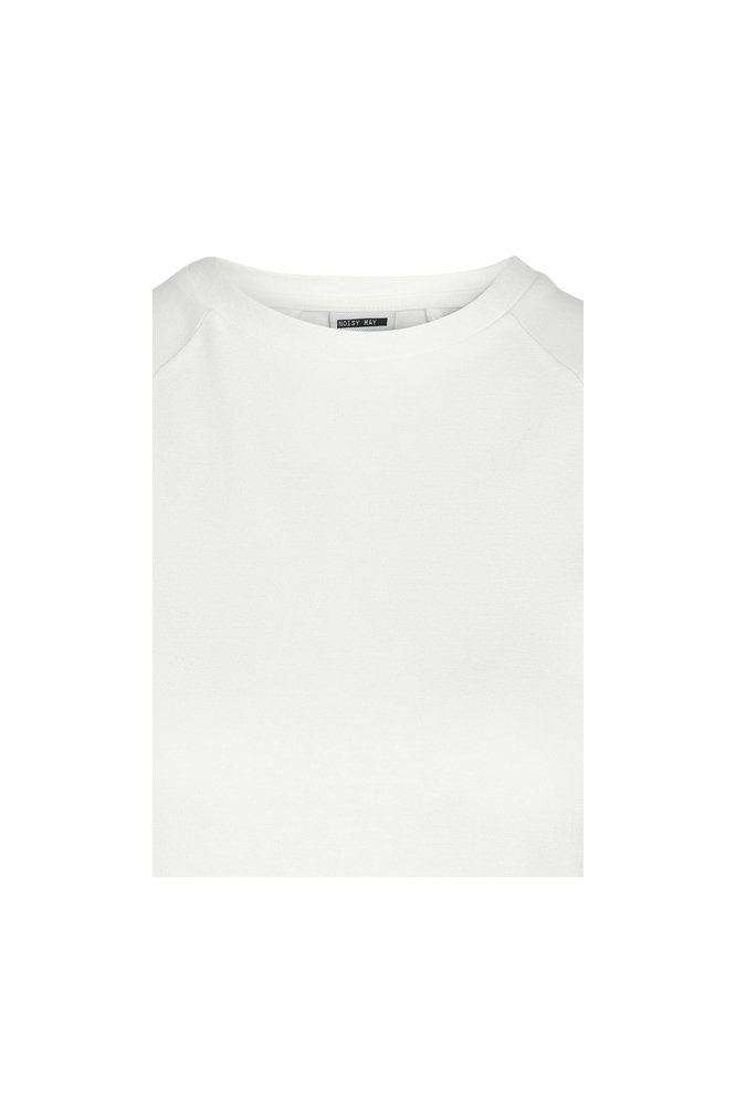 Noisy may witte dames t-shirt | Close up