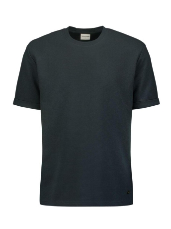 NO-EXCESS T-shirt TSHIRT CREWNECK SOLID JACQUARD 23360271 124 DARK STEEL