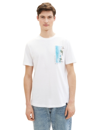Tom Tailor T-shirt T SHIRT VAN KATOEN 1040985XX12 20000